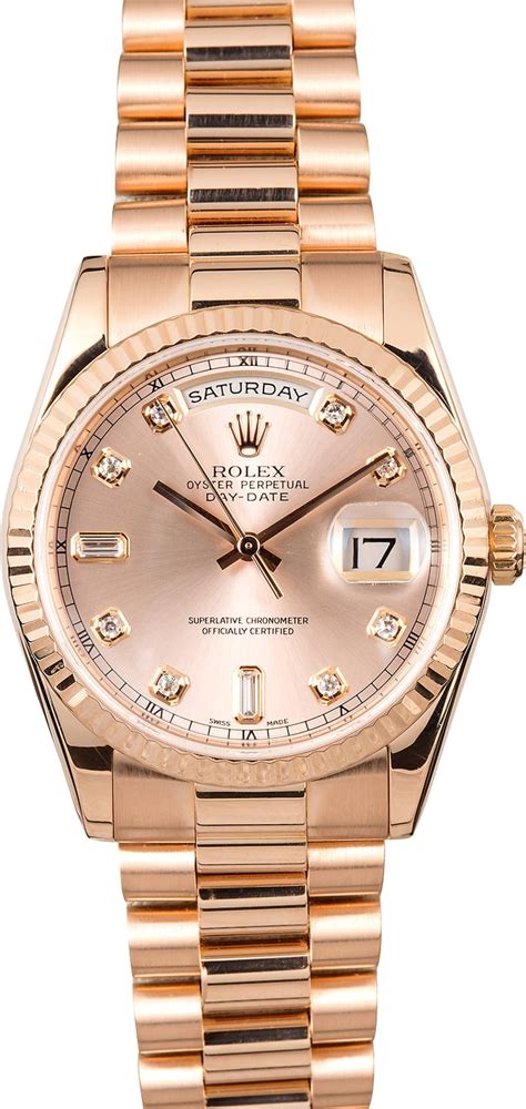 rolex daydate rosa|rolex day date models.